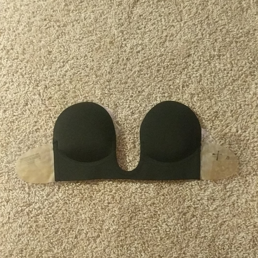 Stick on bra